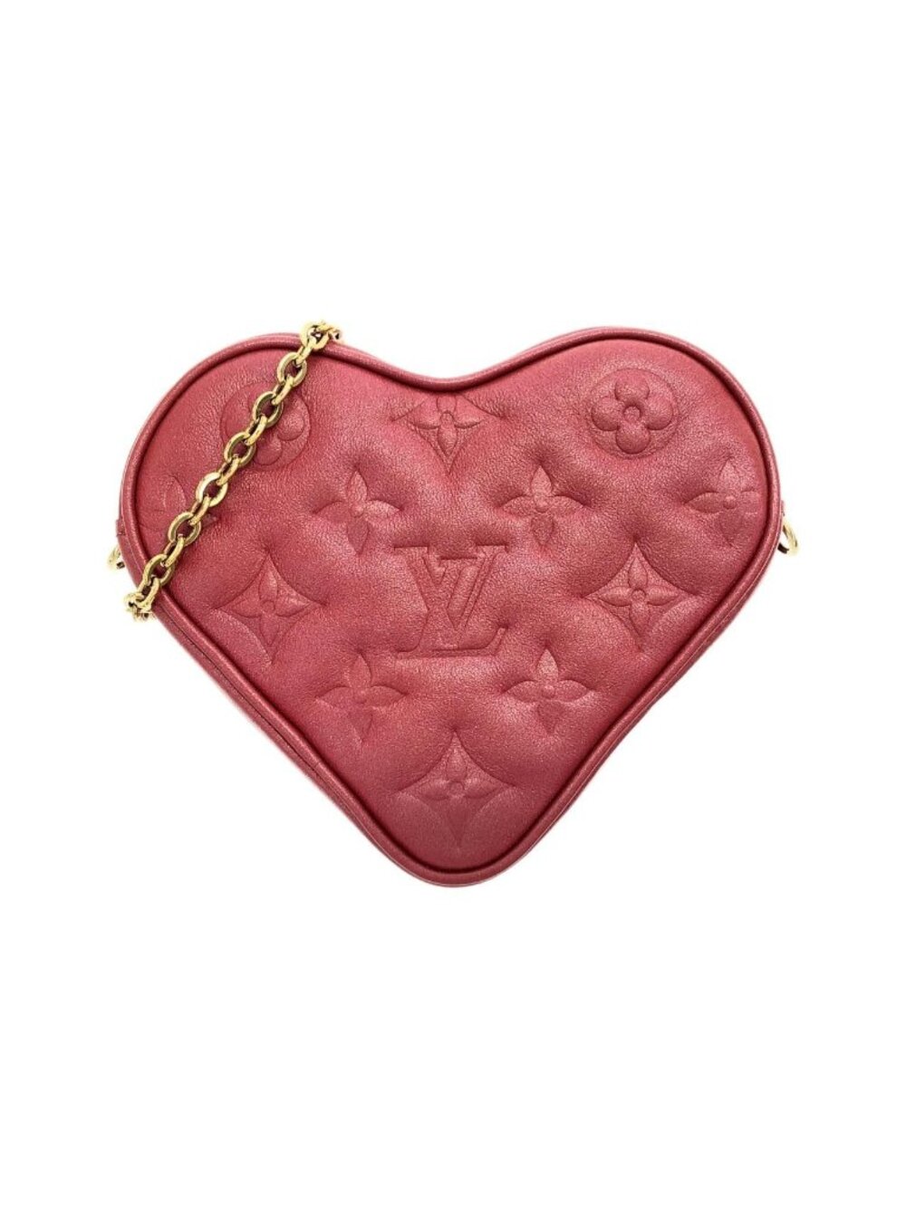 Louis Vuitton Heart on Chain Shoulder Bag